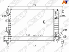 �������� Chevrolet Aveo 11-15 / Ravon R4 16-20 SAT SG-CV0011-3 SGCV00113 ����