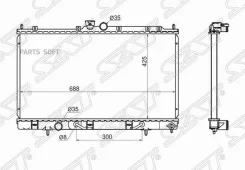 �������� Mitsubishi Outlander 02-09 / Airtrek 01-05 SAT SG-MC00088 SGMC00088 ����
