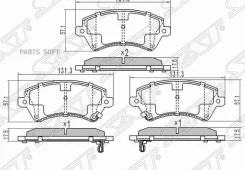 ������� ��������� (�������) Toyota Corolla (E120) 00-07 / Corolla Fielder 00-06 SAT ST-04465-02130, �������� ST0446502130 ����