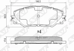 ������� ��������� (�������) Toyota Harrier (XU60) 13-20 / Prius 09-19 SAT ST-04465-Yzzdy, �������� ST04465YZZDY ����