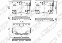 ������� ��������� (�����) Toyota Crown 08-22 / Lexus GS 05-12 SAT ST-04466-22190, ������ ST0446622190 ����