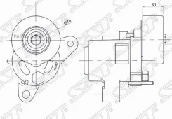 ���������� Mitsubishi ASX 10-20 / Lancer 07-17 SAT ST-1345A090 ST1345A090 ����