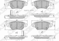 ������� ��������� (�����) Chevrolet Lacetti 04-13 / Lanos 05-09 SAT ST-1605093, ������ ST1605093 ����
