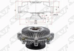 ���������� Toyota Mark II 80-84 / 4Runner 89-95 SAT ST-16210-38050 ST1621038050 ����