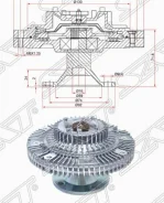 ���������� Toyota Crown 87-01 / Mark II 92-00 SAT ST-16210-46041 ST1621046041 ����