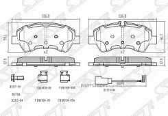 ������� ��������� (�����) Ford Transit 85-20 SAT ST-1763916, ������ ST1763916 ����