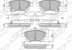 ������� ��������� (�����) Ford Transit 06-14 SAT ST-1819638, ������ ST1819638 ����