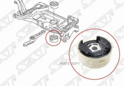 ����������� ����� ��������� Audi A3 03-13 / Q3 11-19 SAT ST-1K0199867Q ST1K0199867Q ����