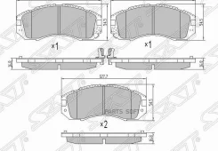 ������� ��������� (�������) Subaru Impreza 92-07 / Legacy 89-03 SAT ST-26296-AA000, �������� ST26296AA000 ����