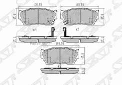 ������� ��������� (�������) Nissan AD 90-99 / Sunny 90-00 SAT ST-41060-50Y90, �������� ST4106050Y90 ����