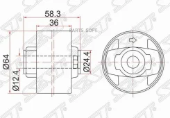 ����������� Toyota Corolla (E150) 06-13 / RAV4 05-13 (������=�����) SAT ST-41651-42120 ST4165142120 ����
