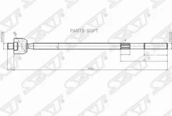 ������� ���� Toyota Corolla JPN (E120) 00-07 / Vitz 99-05 SAT ST-45503-59055 ST4550359055 ����