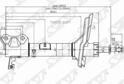 ������ ������ Lexus RX 03-09 / Toyota Harrier 03-13 (�����) SAT ST-48540-49215, ����� ST4854049215 ����