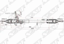 ����� ������� Hyundai ix35 09-15 / Tucson 09-15 (����� ����) SAT ST-56500-2S000 ST565002S000 ����