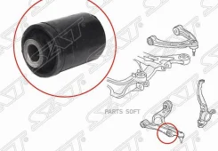 ����������� ������ Audi Q7 05-15 / Volkswagen Touareg 02-18 SAT ST-7L0412333A ST7L0412333A ����