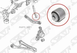 ����������� Audi Q7 05-15 / Volkswagen Touareg 02-18 SAT ST-7L8501529A-B2 ST7L8501529AB2 ����