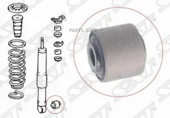 ����������� Toyota Land Cruiser (J100, J200) 98-21 / Land Cruiser Prado 02-24 (������=�����) SAT ST-90385-19010 ST9038519010 ����