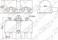 ������� ��������� Chevrolet Aveo 02-15 / Captiva 06-11 F14D3; F15S3; L14; L95; T18SED SAT ST-96253555 ST96253555 ����