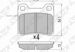 ������� ��������� (�����) Mercedes-Benz C-Class 93-01 / E-Class 84-95 SAT ST-A0004209820, ������ STA0004209820 ����