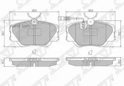 ������� ��������� (�������) Mercedes-Benz E-Class 84-95 / 190 82-94 SAT ST-A0004209920, �������� STA0004209920 ����