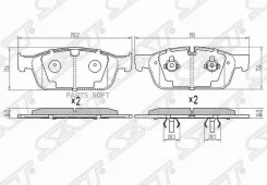 ������� ��������� (�������) Mercedes-Benz M-Class 11-15 / GL-Class 12-15 SAT ST-A0064203620, �������� STA0064203620 ����