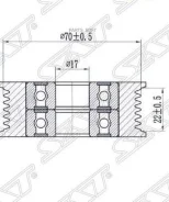 ����� ���������� ����� Mazda 3 08-13 / 6 07-12 SAT ST-L510-15-930A STL51015930A ����
