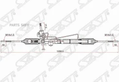 ����� ������� Mitsubishi Lancer 02-10 / Lancer Cedia 00-03 (����� ����) SAT ST-MR594661 STMR594661 ����