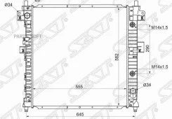 �������� SsangYong Actyon 05-10 / Actyon Sports 06-12 SAT SY0002 SY0002 ����