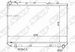 �������� SsangYong Korando 96-06 SAT SY0003-D SY0003D ����