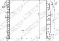 �������� SsangYong Actyon 05-10 / Kyron 05-16 SAT SY0002-1 SY00021 ����