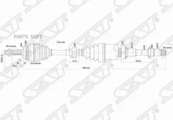������ � ����� Toyota Camry (XV40) 06-11 (�������/ ������) SAT TO-5-161, ������ �������� TO5161 ����