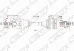 ������ � ����� Toyota Land Cruiser Prado (J120, J150) 02-20 / Lexus GX 02-19 (�������) SAT TO-5-120, �������� TO5120 ����