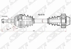 ������ � ����� Volkswagen Touareg 02-10 (�������) SAT VW-5-72, �������� VW572 ����