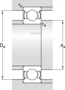 ��������� (42,00/ 20.00/ 12.00/ ���������) SKF 6004-2Z 60042Z ����