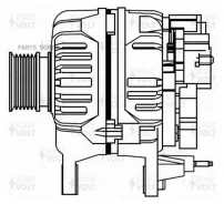 ��������� ��� �/� VAG Fabia II (07-)/Golf IV (97-)/Polo (09-) 1.4i 90A Startvolt LG1825 LG1825 ����
