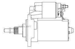 ������� VAG Passat B3/B4 (88-) 1.6i/1.8i/2.0i 1,4��� (LSt 1814) Startvolt LST1814 LST1814 ����