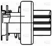 ������ �������� (�������) ��� �/� Renault Duster (10-)/Megane II (02-) 2.0i (VCS 0903) Startvolt VCS0903 VCS0903 ����