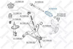������� ����� ������� Mazda 323 BJ 98-00 Stellox 1471014SX 1471014SX ����