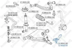 ����� ������� ������ �����! Toyota Land Cruiser 95-02 Stellox 5298043SX 5298043SX ����