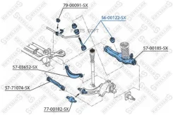���� ������������� ������� �-�� Ford Focus 02-04 Stellox 5600122SX 5600122SX ����