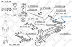 ����������� ���. �������. ����! Honda Civic all 91-95 Stellox 8737015SX 8737015SX ����