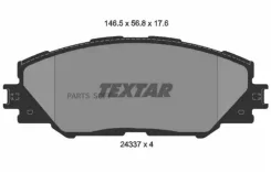 ������� ��������� �������� ������ Toyota: RAV 4 III 06- Textar 2433701 2433701 ����