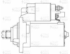 ������� ��� � / � vag octavia a5 (04-) 2.0tfsi 1��� (lst 1843) Startvolt LST1843 LST1843 ����