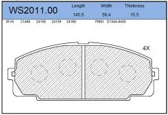 ������� ��������� �������� Jeenice WS201100 WS201100 ����