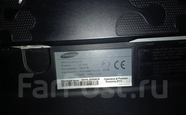 Samsung. 22", ���������� �� (LCD, LED, QLED) ����