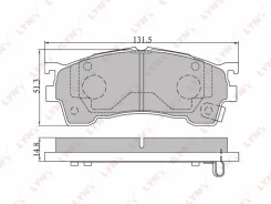 ������� ��������� �������� Lynxauto BD5101 BD5101 ����