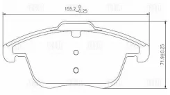 ������� ��������� �������� ����� Citroen C5 08-/Peugeot 407 04- Trialli PF2269 PF2269 ����