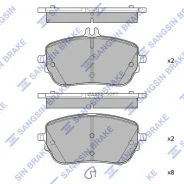 ������� ��������� �������� ��������! MB W177/W247/X118/C118 04 Sangsin Brake SP4498 SP4498 SP4498 ����