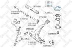 ����� ������������ ��������� ������! VIN: 439640 Daewoo Lanos 97 1273008SX 1273008SX ����
