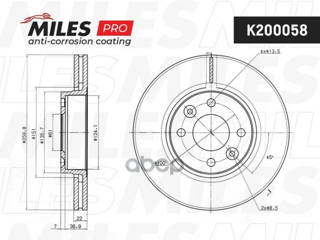 ���� ��������� Miles ���. K200058 K200058 ����